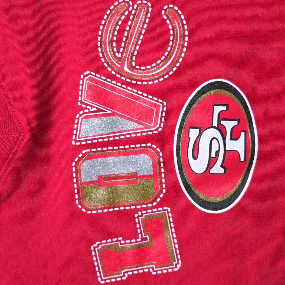 San Francisco 49ers Vneck Shirt - Picture 4 of 8